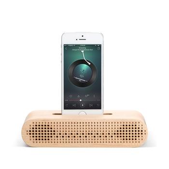 本來設計新品 原木創(chuàng)意手機支架手機座擴音器禮物 