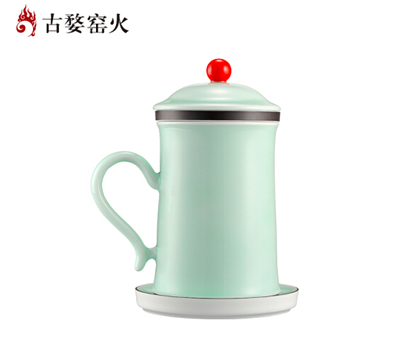 古婺窯火 鴻運當頭系列 鴻運當頭單杯尊享 一杯一茶漏一茶托 禮盒包裝 鴻運當頭（尊享）