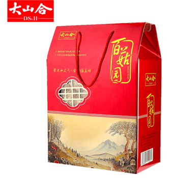 大山合干貨大禮包菌菇特產(chǎn)節(jié)日送禮禮盒840g年貨銀耳木耳茶樹(shù)菇