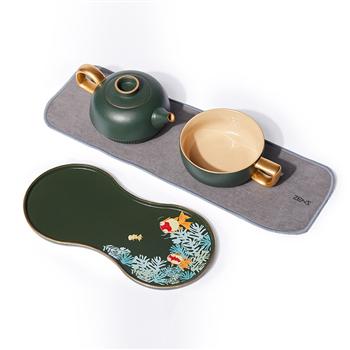哲品魚(yú)知樂(lè)·壺疊杯 