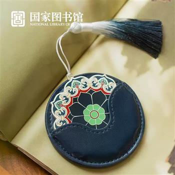 國(guó)家圖書館敦煌繁花文創(chuàng)實(shí)用化妝鏡子隨身設(shè)計(jì)小眾送男女生日禮物