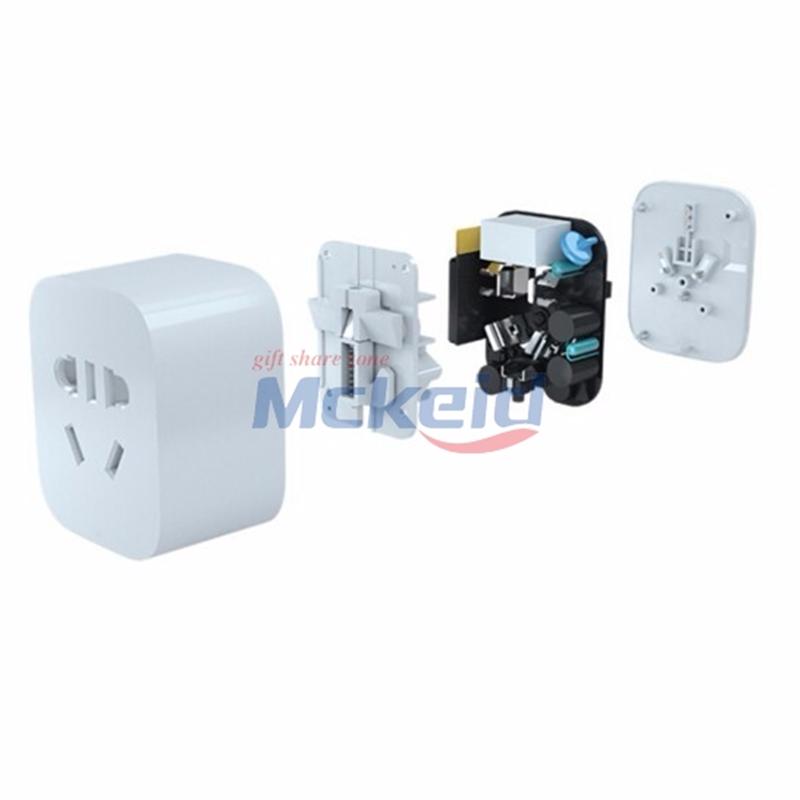 小米（MI）小米智能插座 WIFI基礎(chǔ)版 手機遠程控制 預(yù)約開關(guān) 溫度感應(yīng) 防觸電安全門 阻燃外殼 新國標