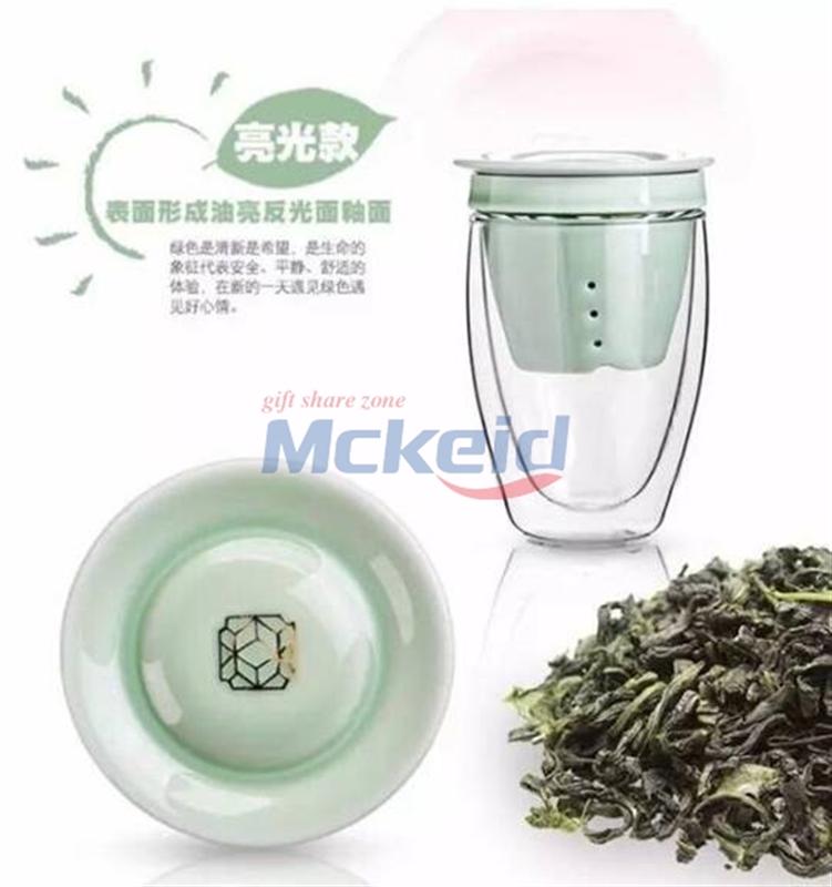 雙層水晶個人杯