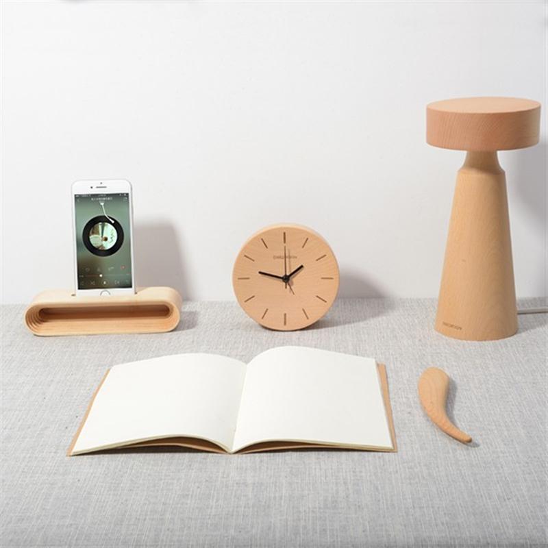 本來(lái)設(shè)計(jì)新品 原木創(chuàng)意手機(jī)支架手機(jī)座擴(kuò)音器禮物 