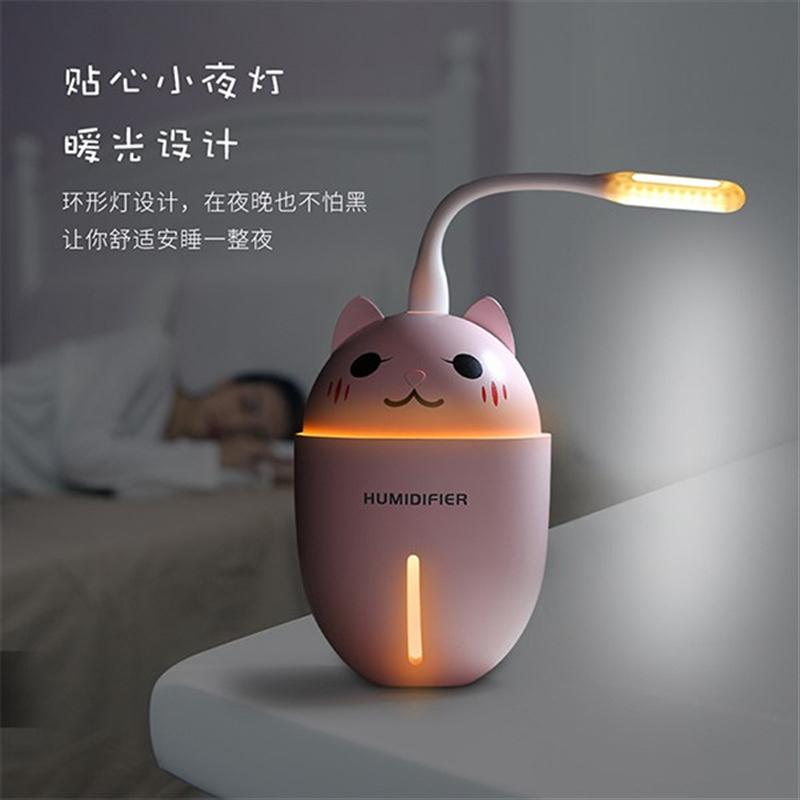 萌寵加濕風(fēng)扇 小型迷你三合一  網(wǎng)紅便攜補水噴霧 