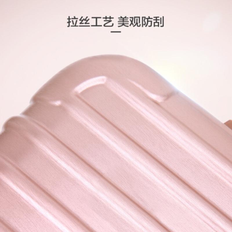 愛華仕（OIWAS）ABS+PC 配色飛機(jī)輪拉桿箱 拉絲行李箱包