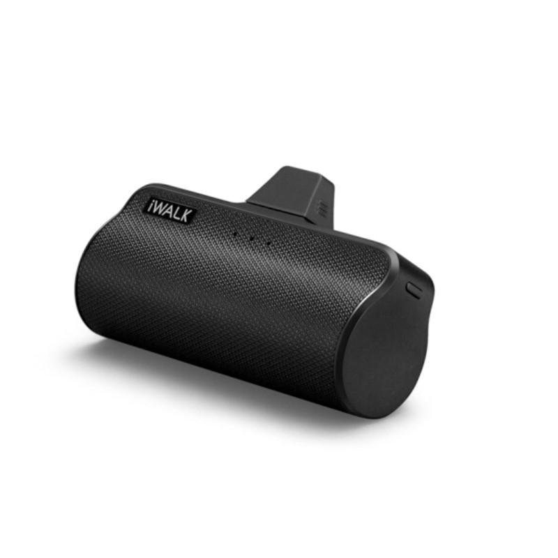  iWALK（愛沃可）充電寶/移動(dòng)電源 蘋果手機(jī)無線便攜迷你口袋寶 黑色 5000毫安 適用iPhoneX/8Plus/7 