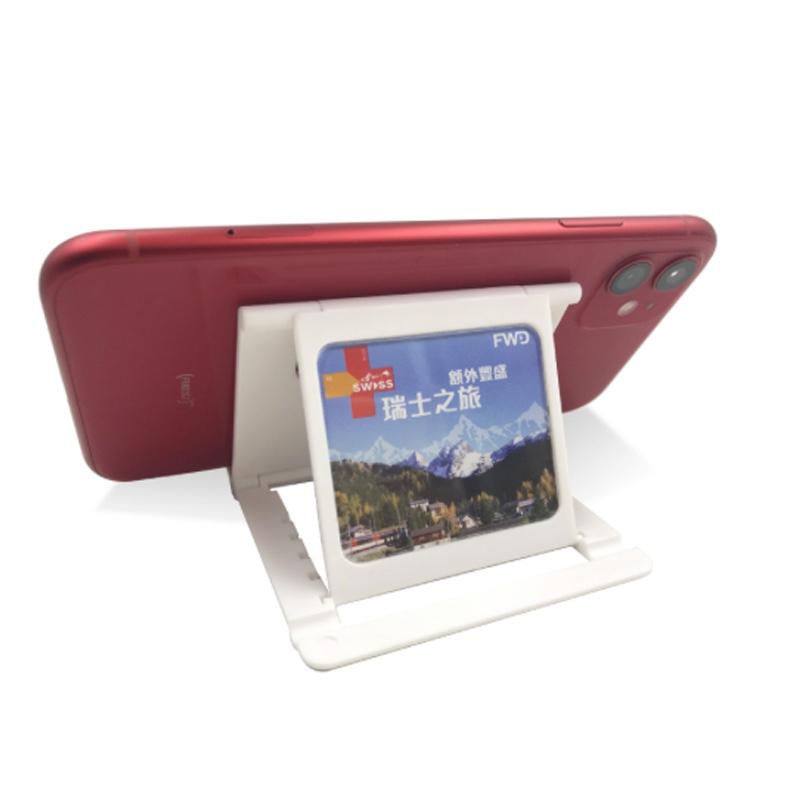 新款創(chuàng)意廣告促銷多功能相框手機(jī)架折疊手機(jī)座便簽本