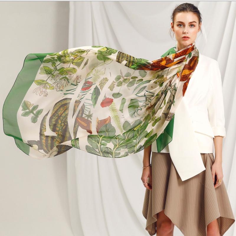 寶石蝶工廠新品絲巾長巾桑蠶絲高檔真絲圍巾絲巾