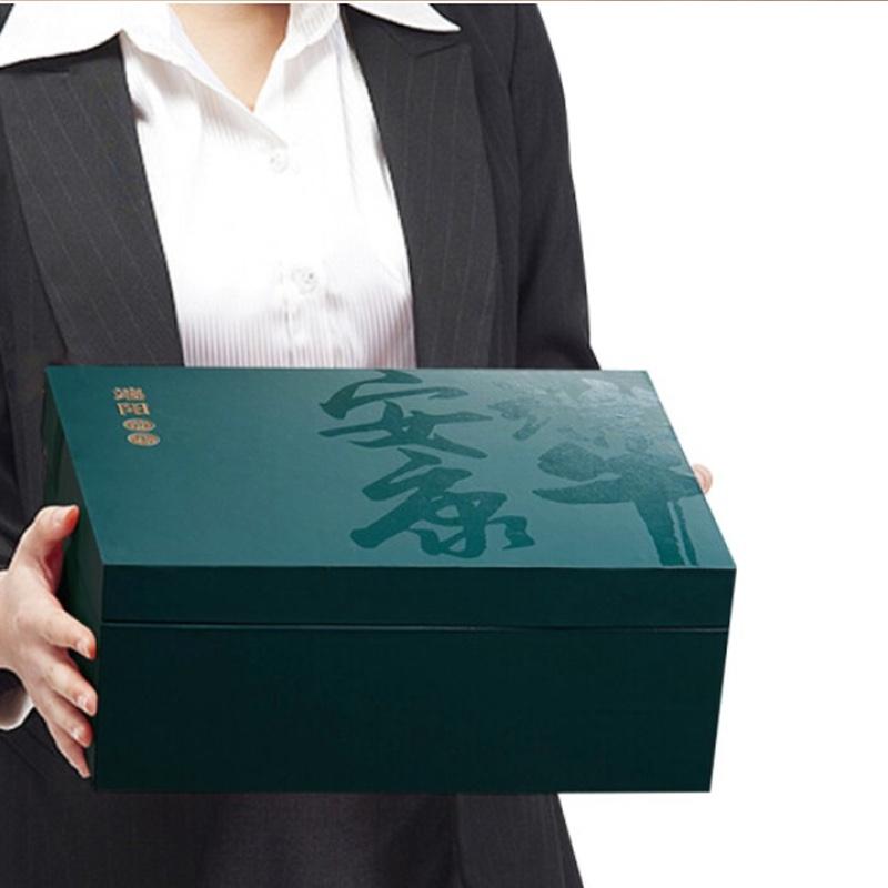 端午禮品 端陽(yáng)新風(fēng)·祥和茶禮套裝 糙米粽子紫砂描金蓋杯小種紅茶 送客戶(hù)