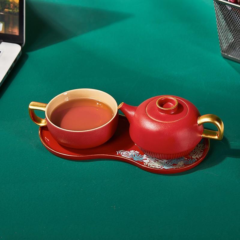 哲品魚(yú)知樂(lè)·壺疊杯 
