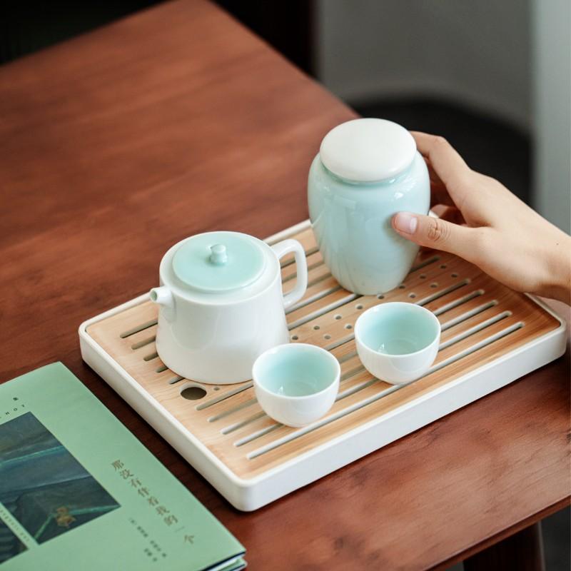 清新.鳴一壺二杯茶具套