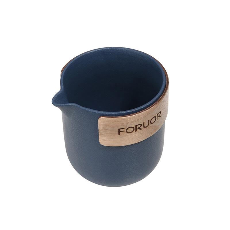 FORUOR 活優(yōu)陶趣旅行茶具墨藍250ML 