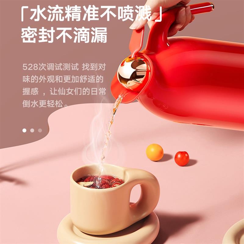 德國simelo保溫水壺大容量家用暖水壺?zé)崴畨乇仄坎Ａ?nèi)膽保溫壺