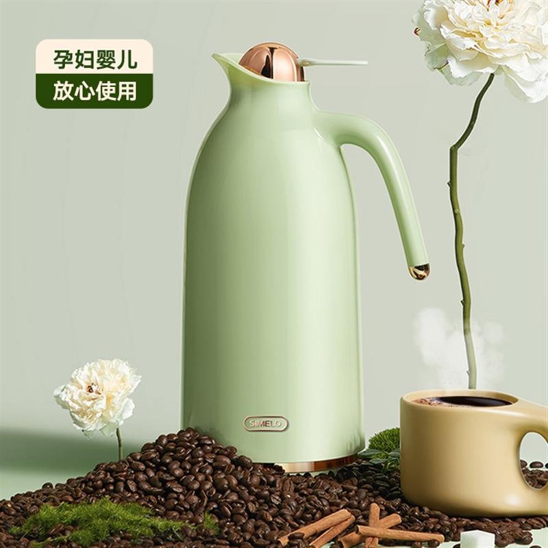 德國simelo保溫水壺大容量家用暖水壺?zé)崴畨乇仄坎Ａ?nèi)膽保溫壺